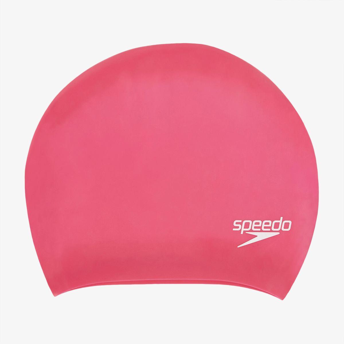 Шапочка для плавання Speedo LONG HAIR CAP AU рожевий УНІ OSFM