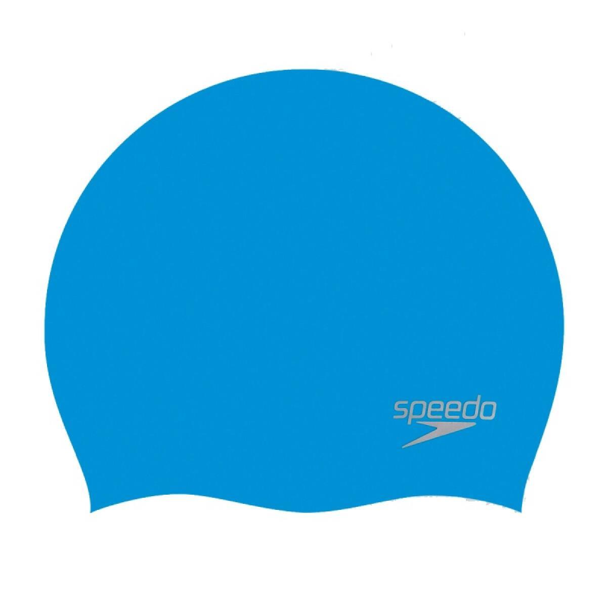 Шапка для плавання Speedo MOULDED SILC CAP AU блакитний Уні