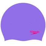 Шапка для плавання Speedo MOULDED SILC CAP JU PURPLE/RED фіолетовий Діт OSFM