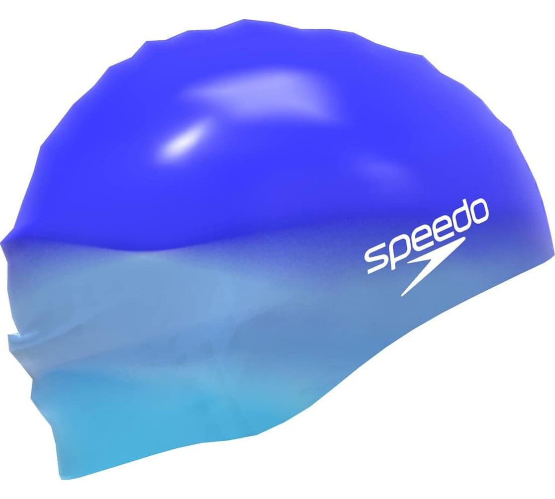 Шапка для плавання Speedo MULTI COLOUR SILC CAP AU синій Уні