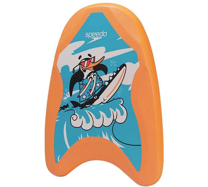 Дошка для плавання Speedo PRINTED FLOAT IU помаранчевий, блакитний Діт OSFM