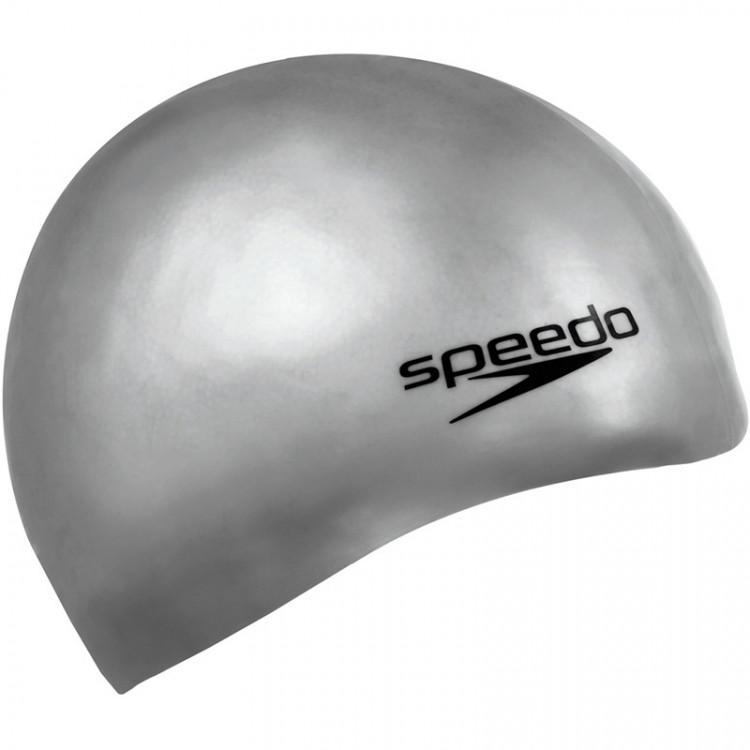 Шапочка для плавання Speedo SILC MOUD CAP AU сріблястий Уні