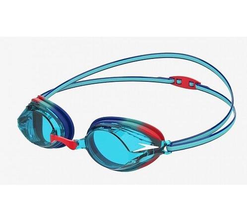 Окуляри для плавання Speedo VENGEANCE GOG JU блакитний, червоний- дитячі (6-14 років)