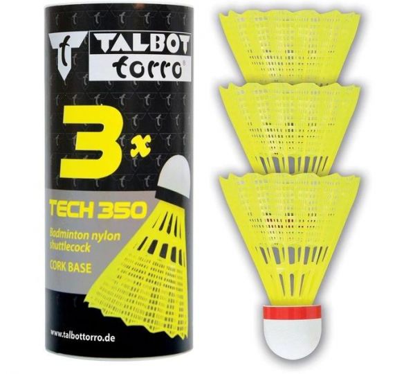 Волани Talbot Tech 350  Shuttle yellow, FAST 3шт.