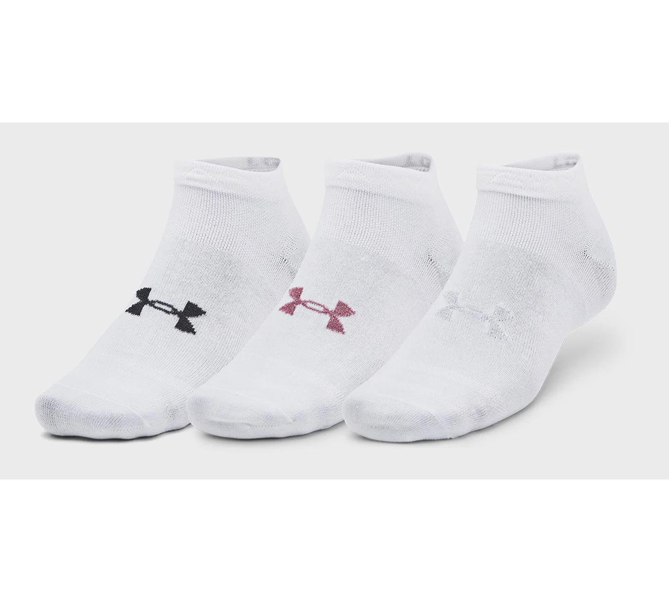 Шкарпетки Under Armour Essential Low Cut 3pk білий Уні