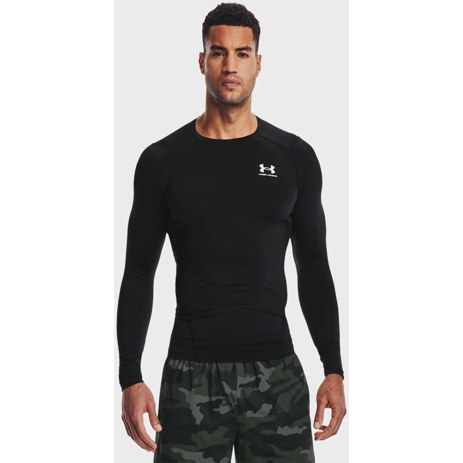 Лонгслів Under Armour HG Armour Comp LS чорний Чол
