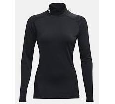 Лонгслів Under Armour HG Armour Comp Mock LS чорний Чол