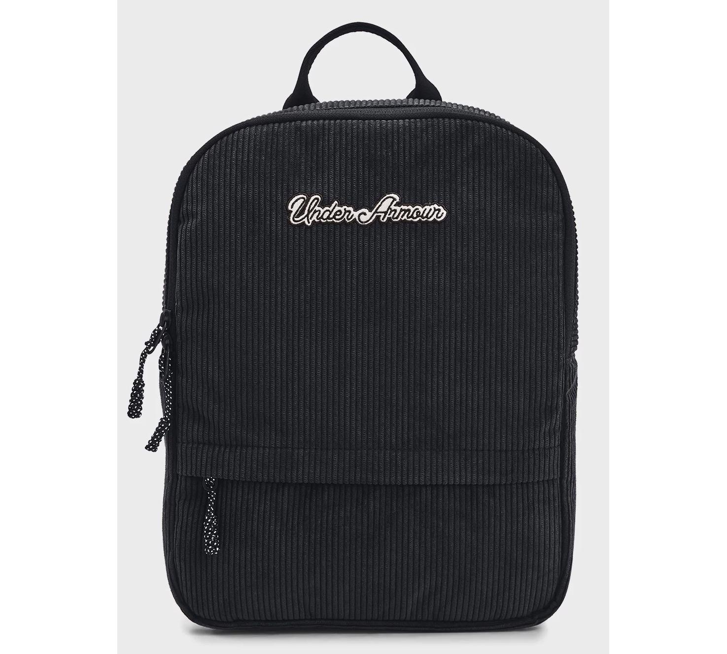 Рюкзак Under Armour Loudon Corduroy SM BP 10L чорний Жін