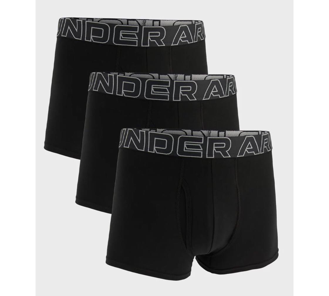 Труси Under Armour M Perf Cotton 3in чорний Чол