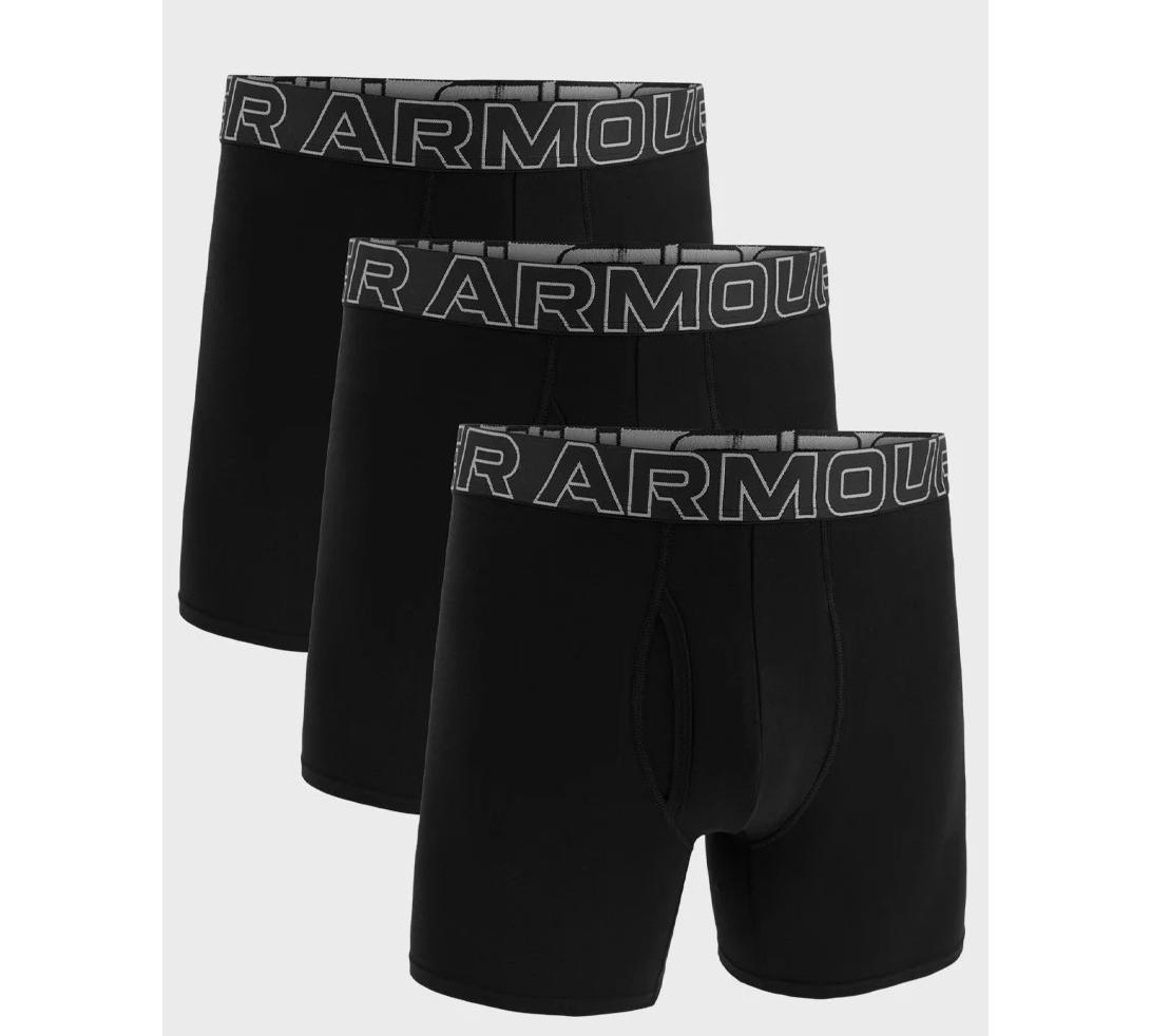Труси Under Armour M Perf Cotton 6in чорний Чол