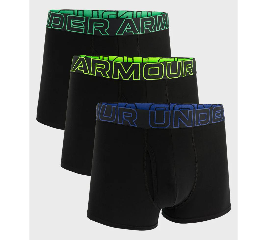 Труси Under Armour PERFORMANCE COTTON - SOLID 3 3PK чорний Чол