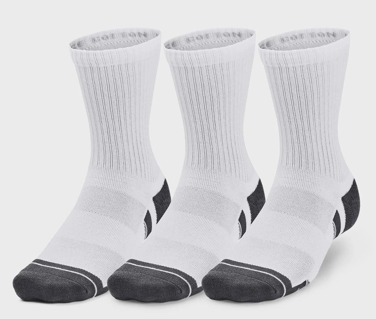 Шкарпетки Under Armour Performance Cotton 3p Mid білий Уни