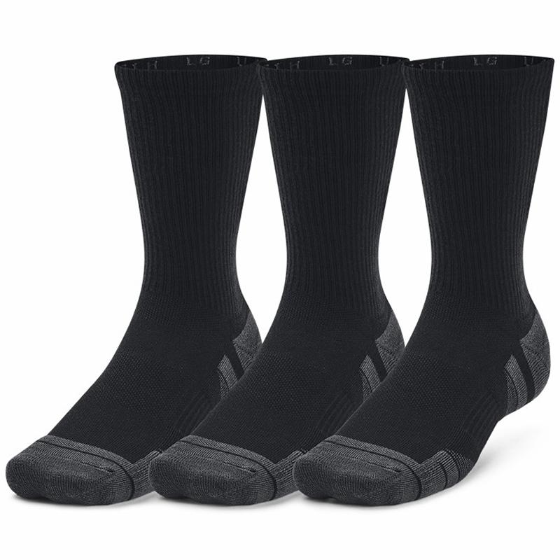 Шкарпетки Under Armour Performance Tech 3pk Crew чорний Уні