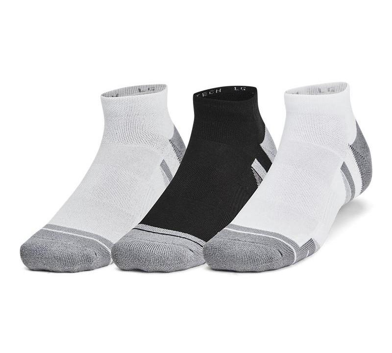 Шкарпетки Under Armour Performance Tech 3pk Low чорний, сірий Уні