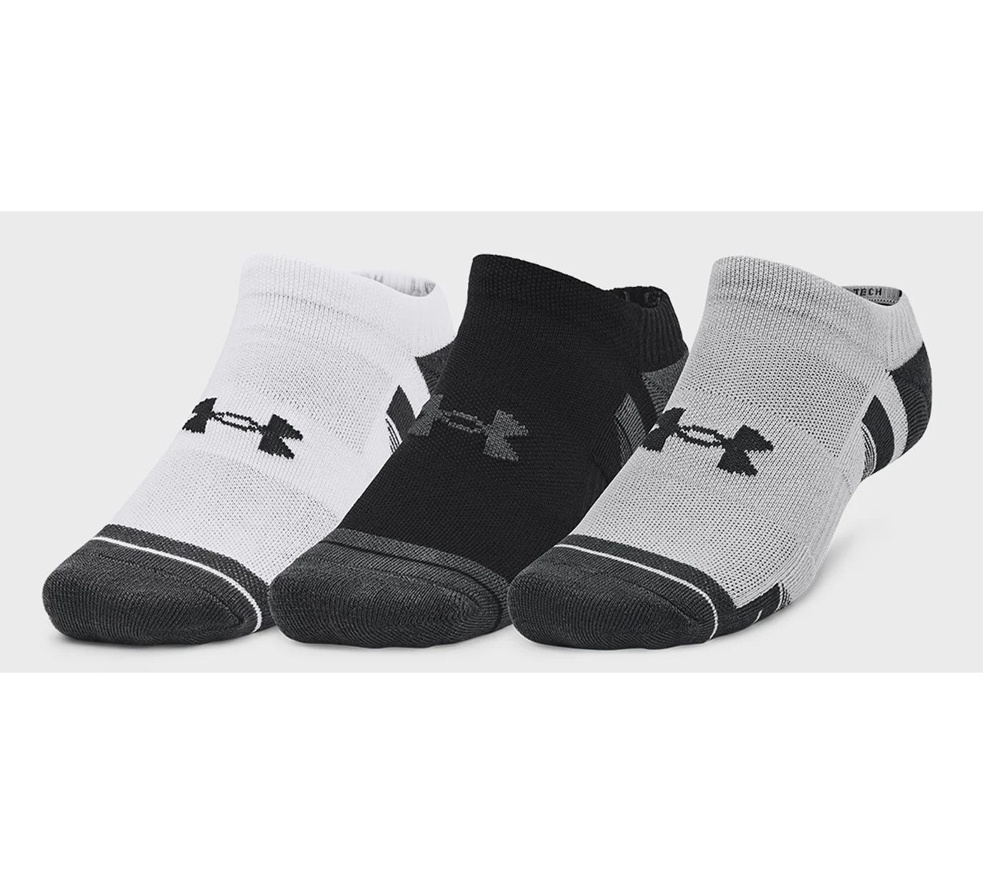 Шкарпетки Under Armour Performance Tech 3pk NS сірий Уні
