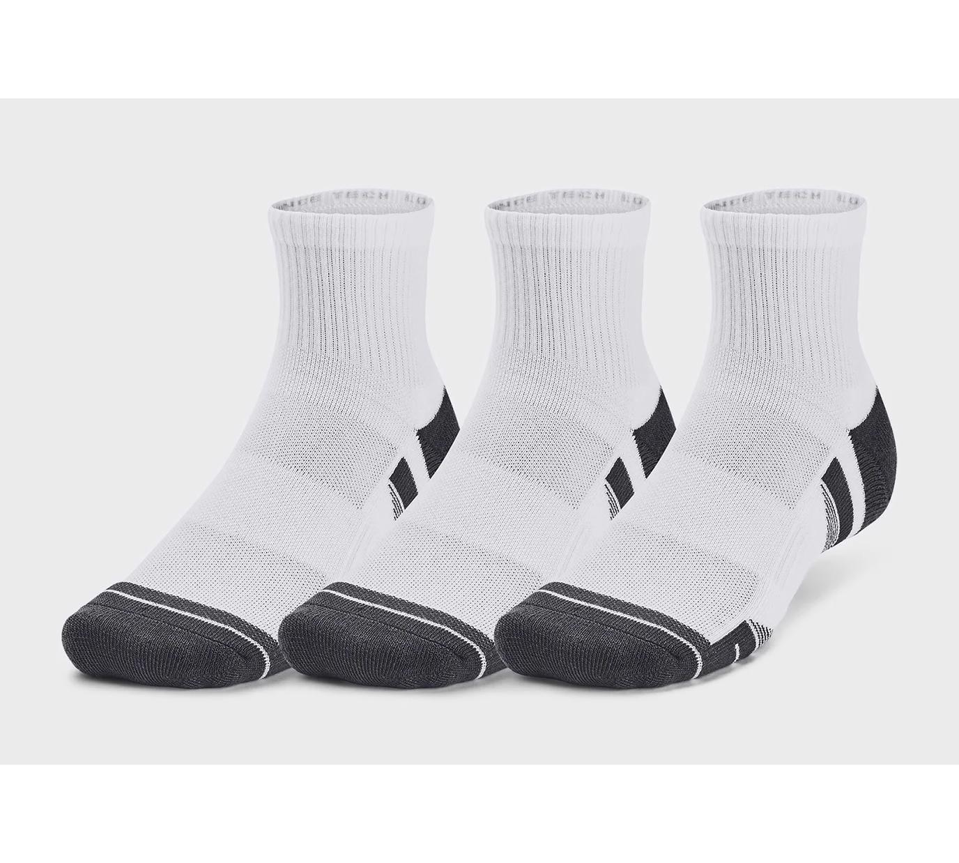 Шкарпетки Under Armour Performance Tech 3pk Qtr білий Уні