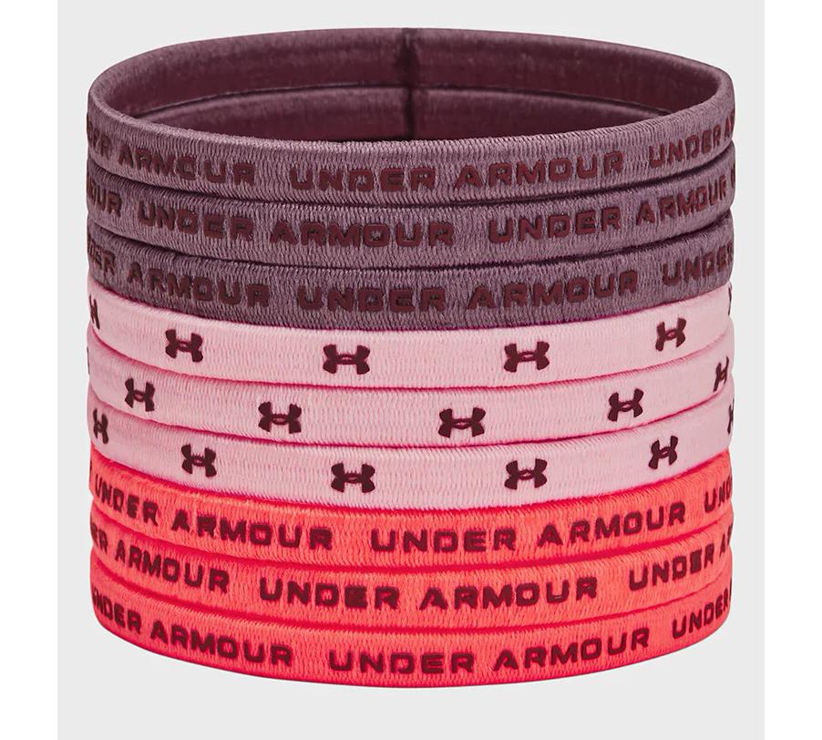 Гумка для волосся Under Armour Elastic Hair Tie 9PK фіолетовий Жін