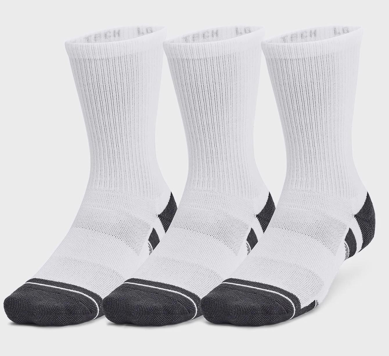 Шкарпетки Under Armour Performance Tech 3pk Crew білий Уні