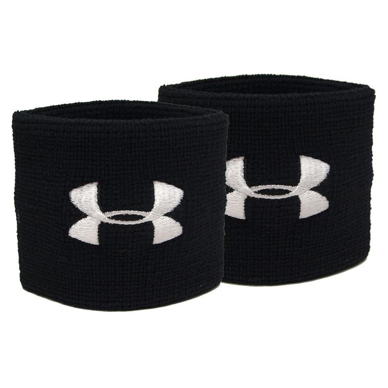 Напульсники Under Armour Performance Wristbands-BLK чорний чол UNI