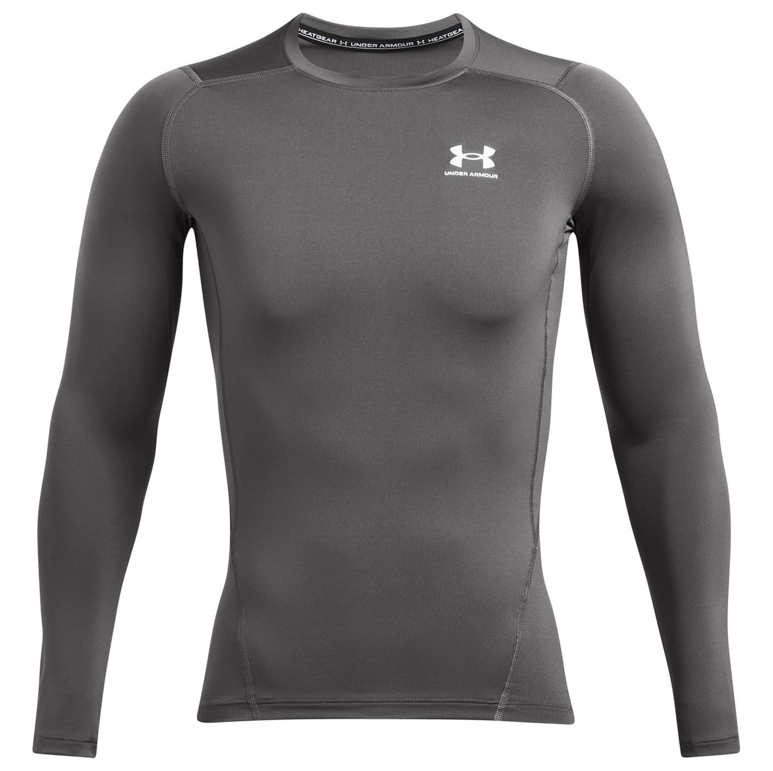 Лонгслів Under Armour UA HG Armour Comp LS сірий Чол
