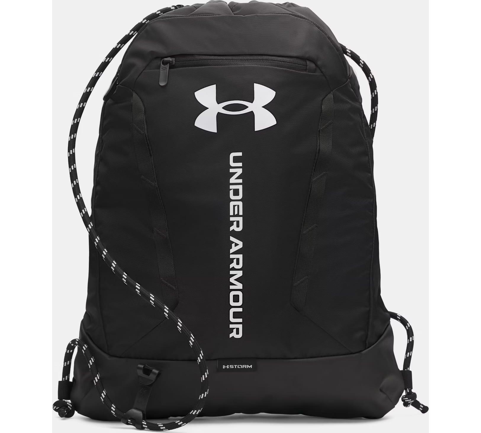 Рюкзак Under Armour UA Hustle Sackpack 22L чорний Уні