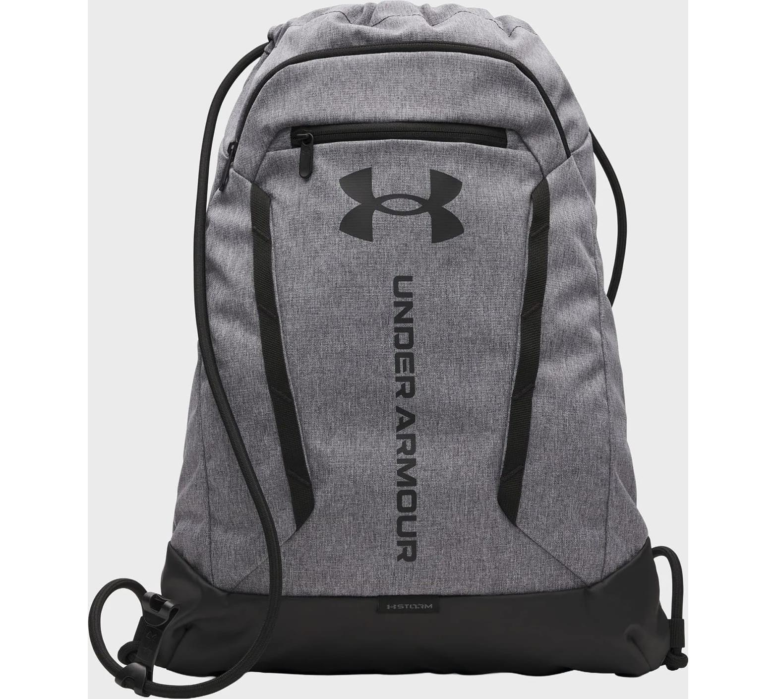 Рюкзак Under Armour UA Hustle Sackpack 22L сірий Уні