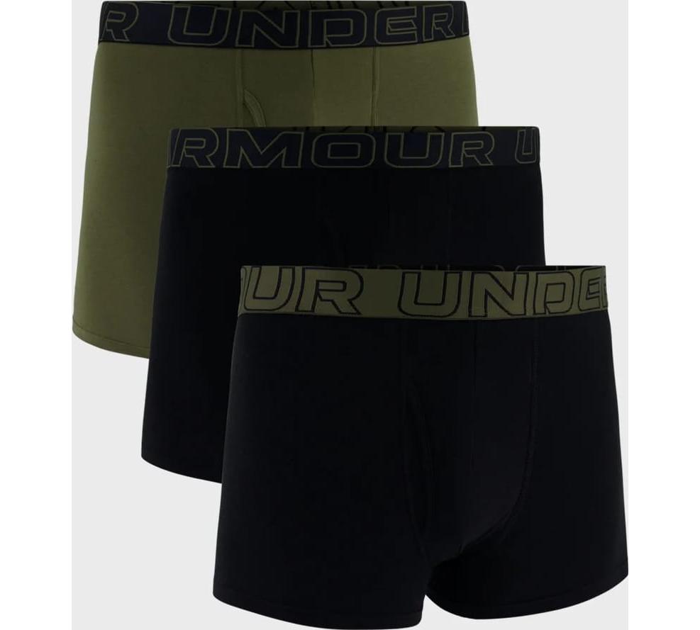 Труси Under Armour UA Performance Cotton - Solid 3 3pk чорний Чол