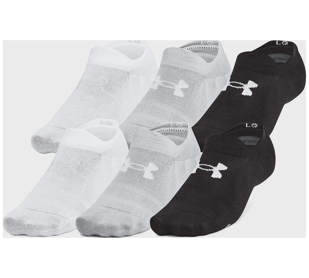 Шкарпетки Under Armour UA Unisex Essential 6pk ULT чорний Уні