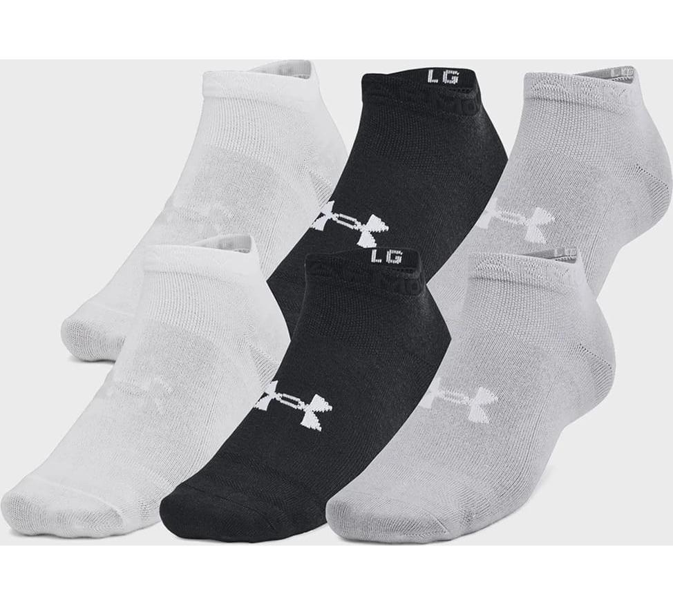 Шкарпетки Unisex Under Armour UA Essential 6pk Low чорний Уні