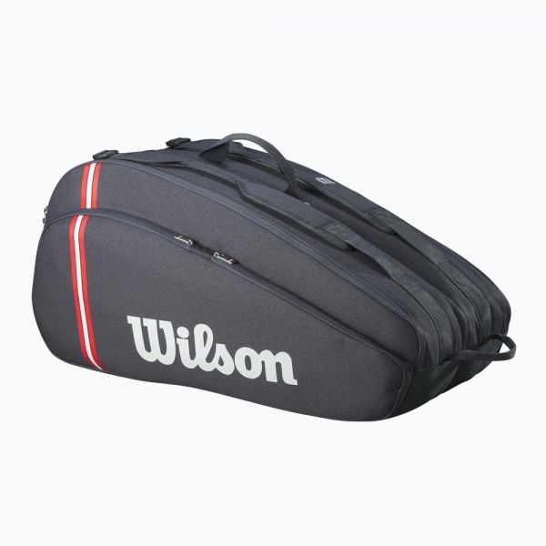 Чохол Wilson TOUR 12PK RACKET BAG 2025 BLACK