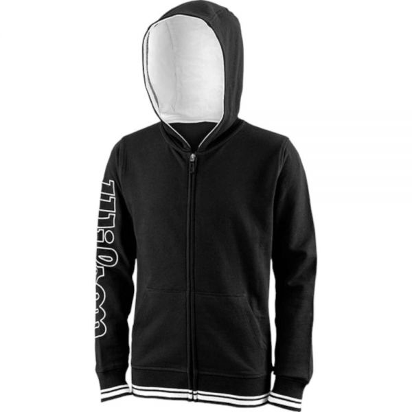 Толстовка (Худі) Wilson Team II Full Zip Hoody Junior Black