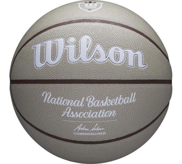 М'яч баскетбольний Wilson NBA FORGE PLUS HERITAGE BSKT Tan size 7
