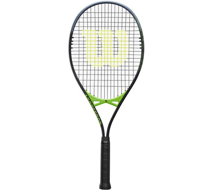 Ракетка Wilson AGGRESSOR black/green Gr3 280 грам алюміній