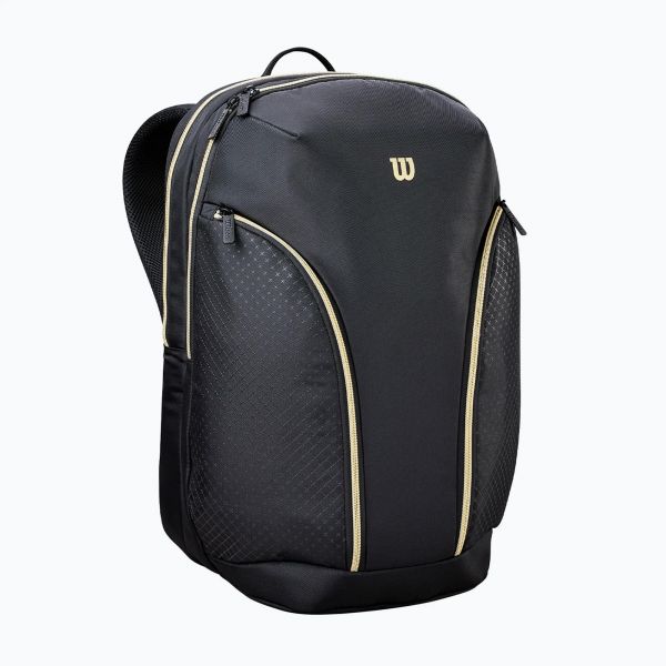 Рюкзак для тенісу Wilson DEFY V1 PADEL BACKPACK BK/GOLD
