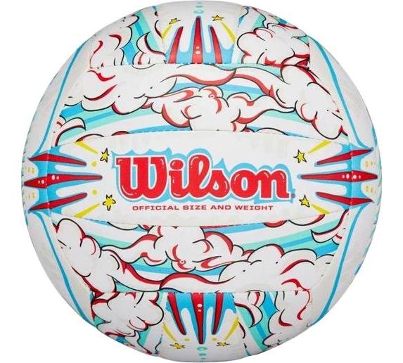 М'яч волейбольний Wilson GRAFFITI PEACE VB White/Blue OF