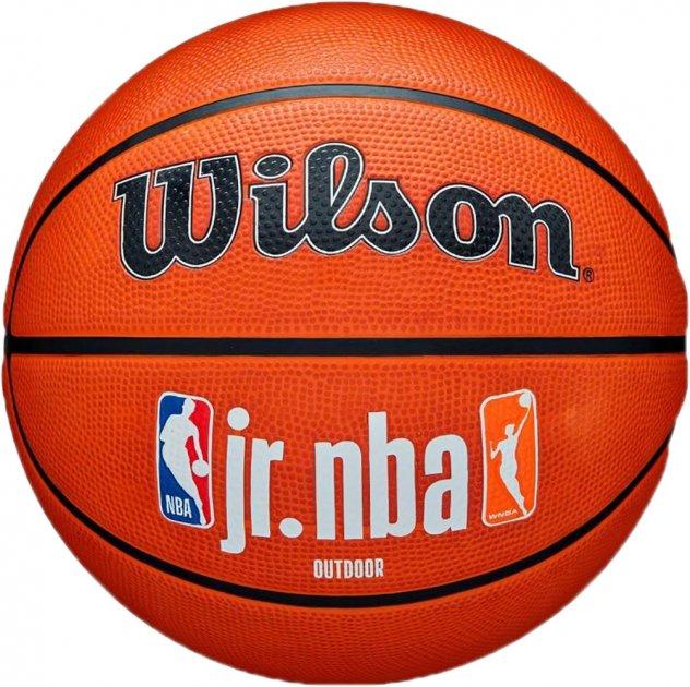 М'яч баскетбольний Wilson JR NBA FAM LOGO AUTH OUTDOOR BSKT розмір 5