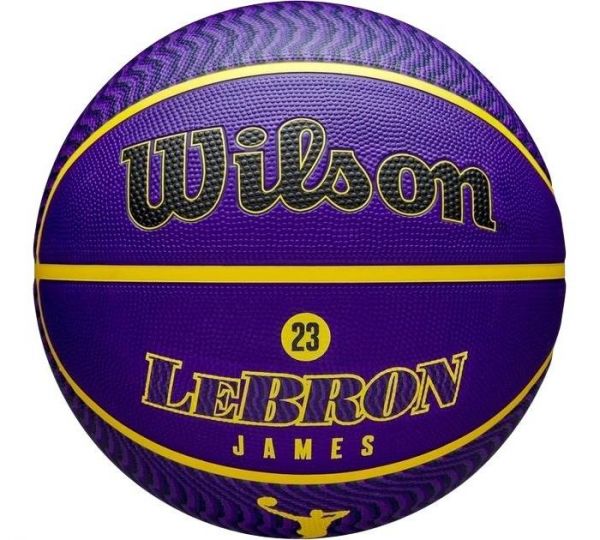 М'яч баскетбольний Wilson NBA PLAYER ICON OUTDOOR BSKT LEBRON NE size 7