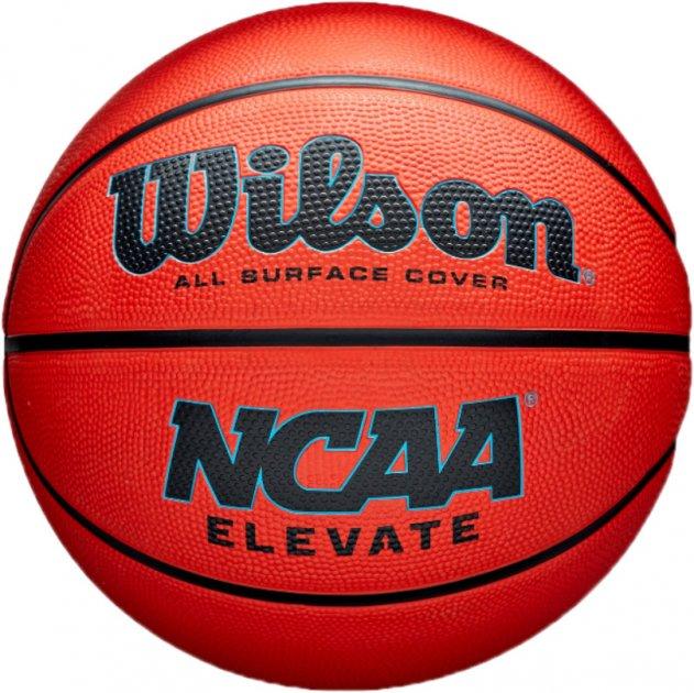 М'яч баскетбольний Wilson NCAA ELEVATE BSKT Orange/Black розмір 5