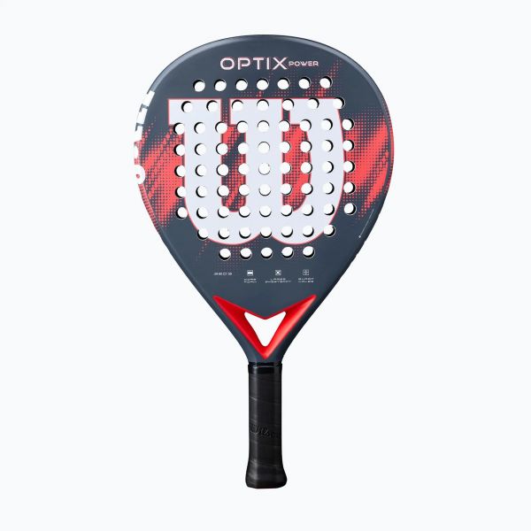 Ракетка для падел-тенісу Wilson OPTIX V2 POWER RED