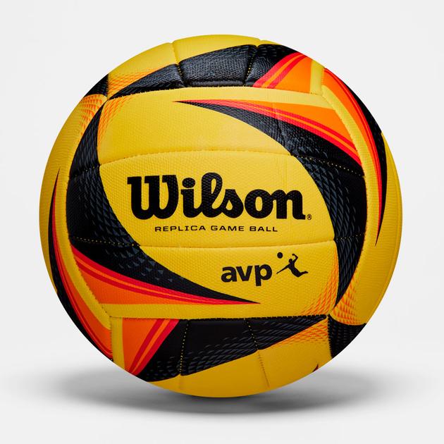 М'яч волейбольний Wilson OPTX AVP REPLICA жовтий, чорний, червоний