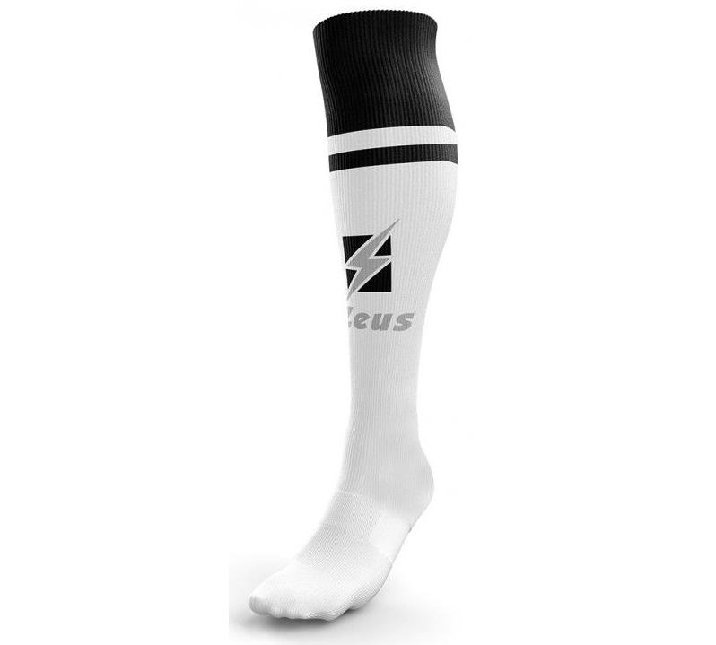Гетри Zeus CALZA UNITED білий, чорний Чол