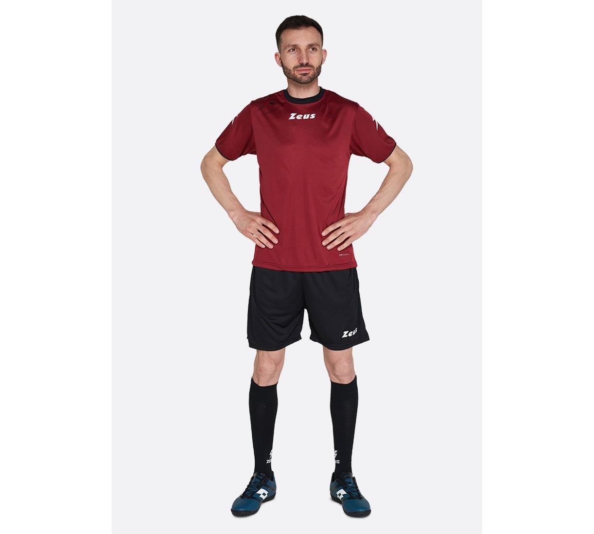 Футболка Zeus SHIRT MIDA бордовий, чорний Чол