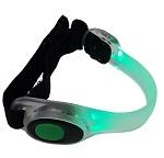 Браслет-пiдсвiтка для бігу LiveUP LED SAFETY ARMBAND зелений Уни